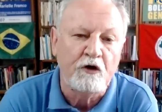 O economista João Pedro Stedile, fundador e membro da direção nacional do MST