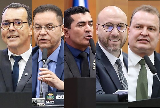Cinco deputados de MT são os mais lembrados para a reeleição na ALMT